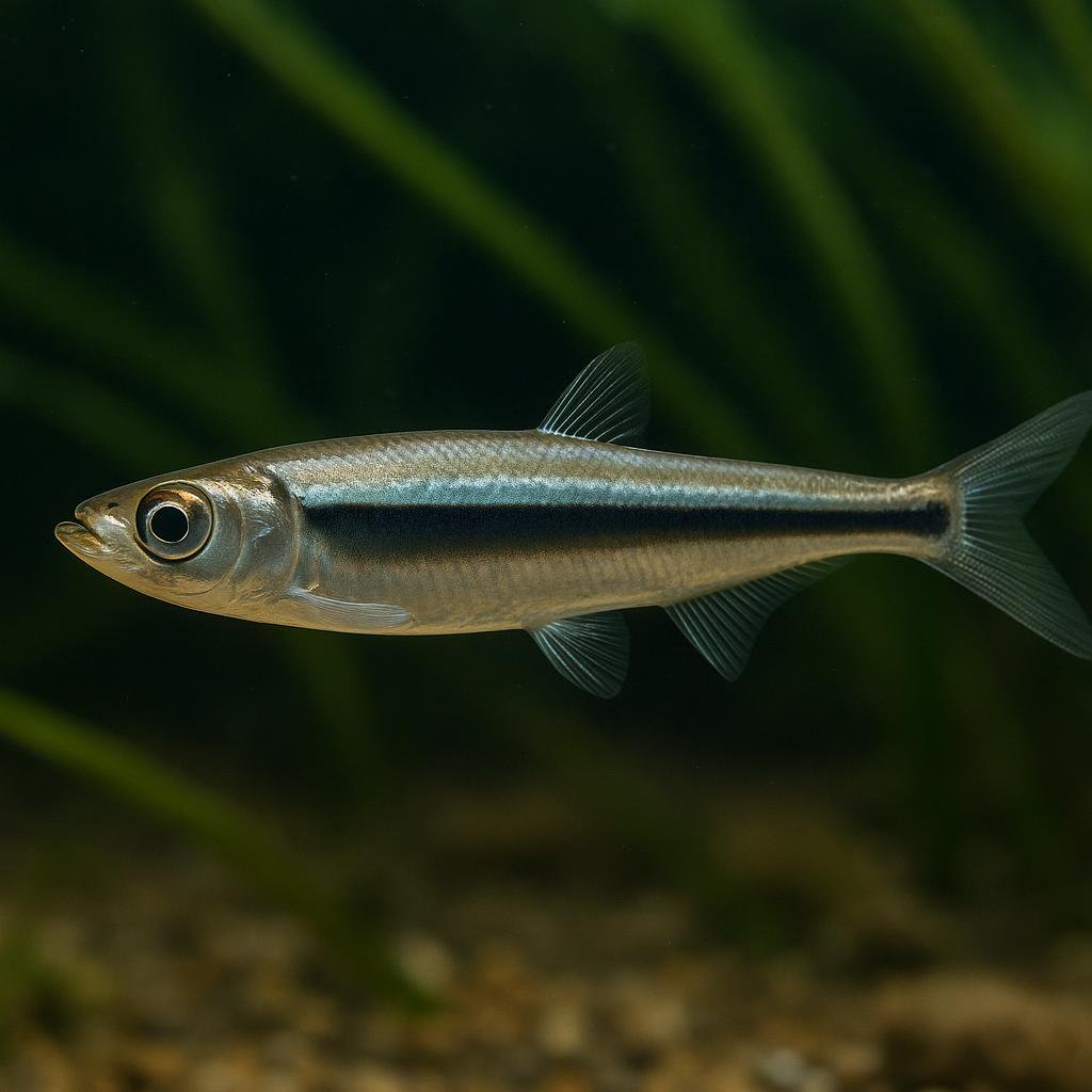 AI-generated illustration of Big-eye anchovy