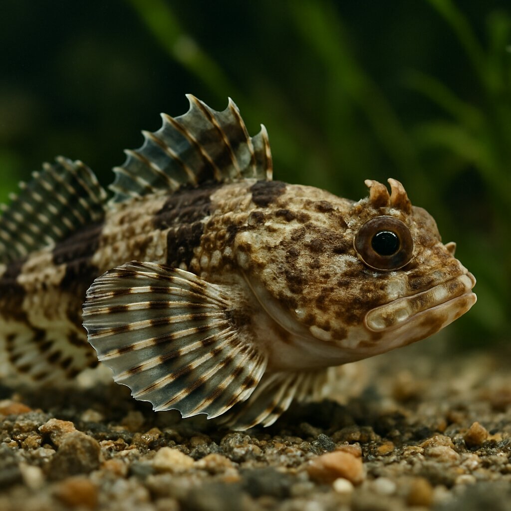 AI-generated illustration of Okhotsk Hookear Sculpin