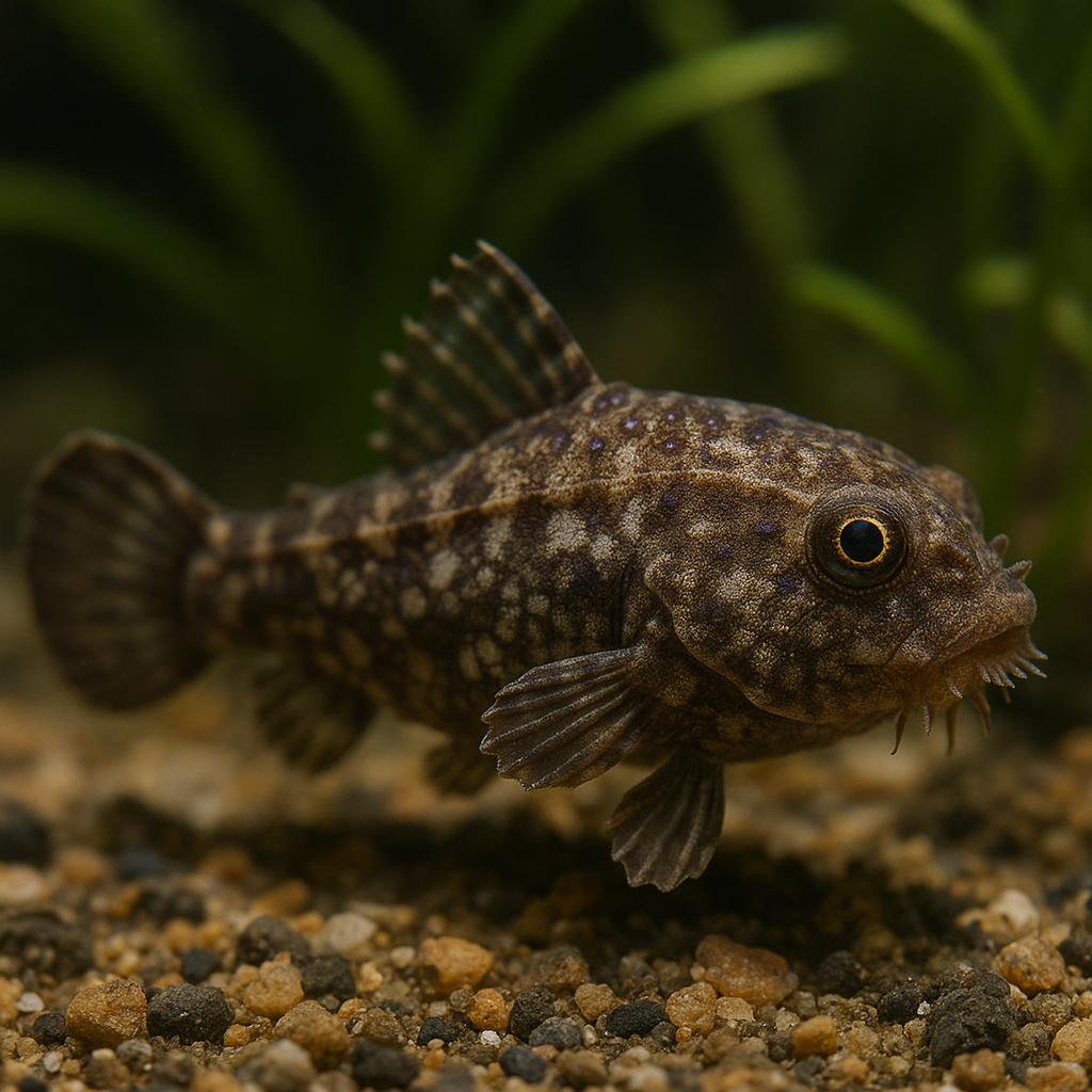 AI-generated illustration of Japanese deepwater clingfish