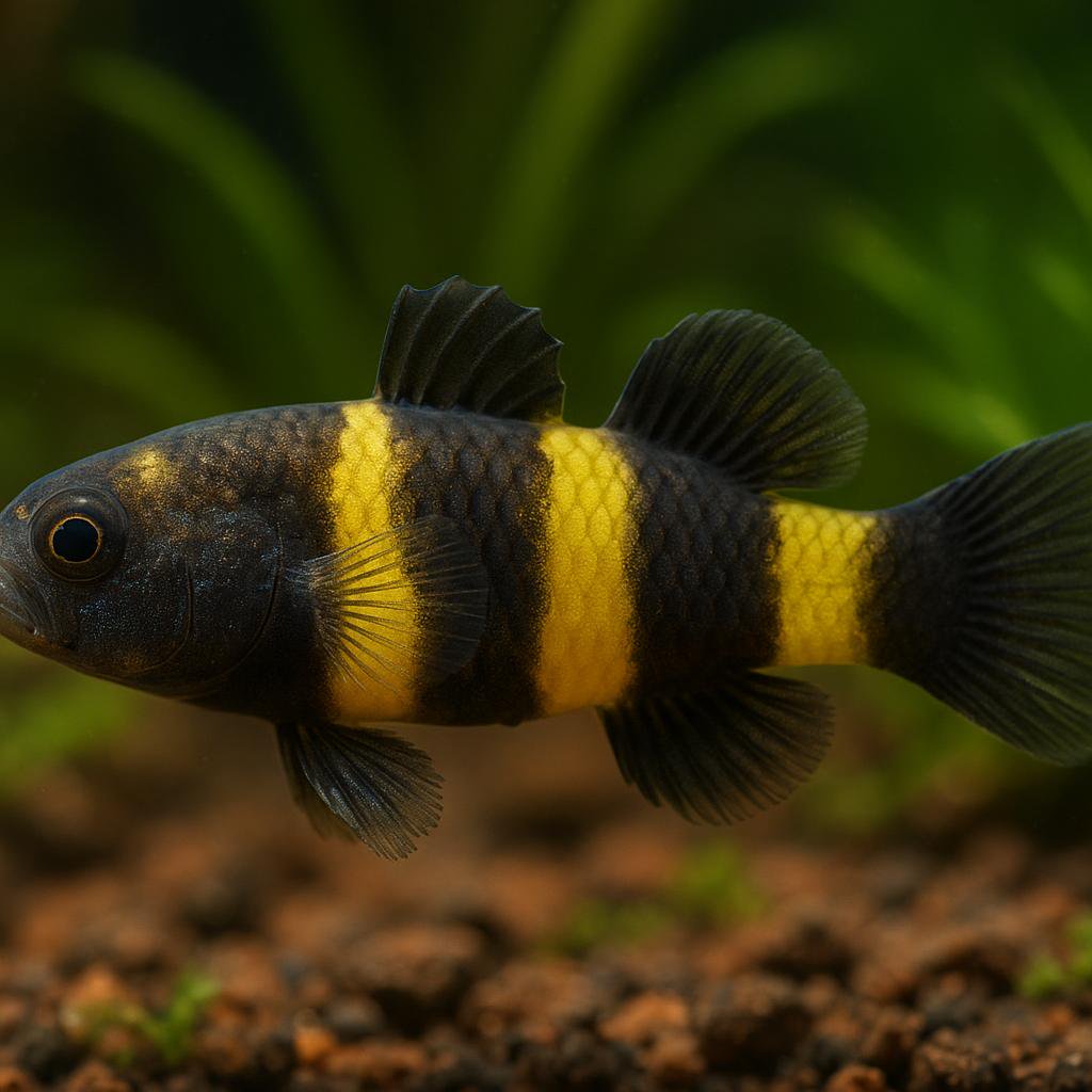 AI-generated illustration of Bumblebee goby