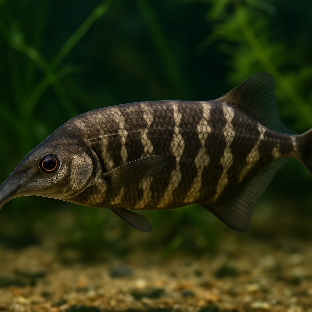 AI-generated illustration of Mweru elephantfish