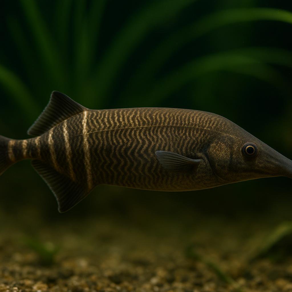 AI-generated illustration of Luapula elephantfish