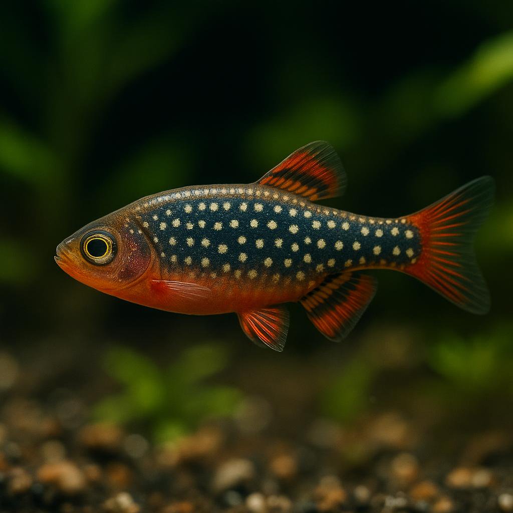 AI-generated illustration of Celestial Pearl Danio