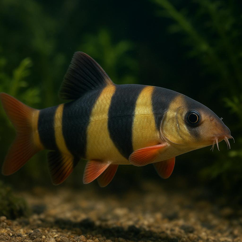 AI-generated illustration of Clown loach