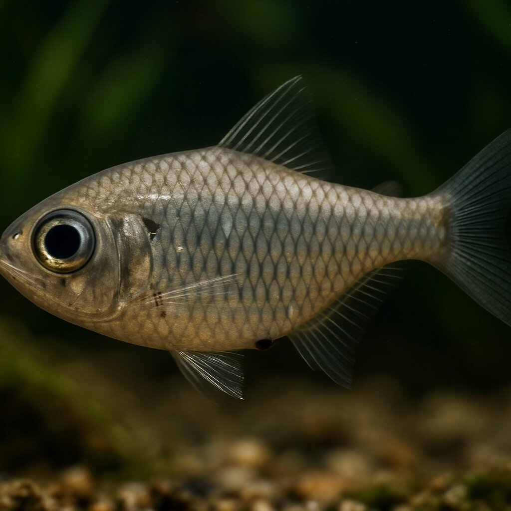 AI-generated illustration of Bigeye lightfish