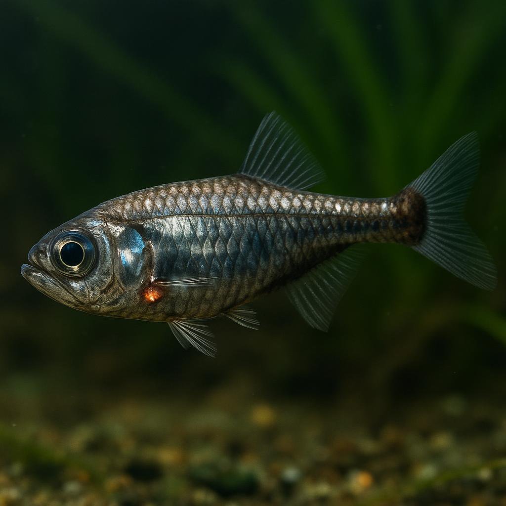 AI-generated illustration of Spothead lantern fish