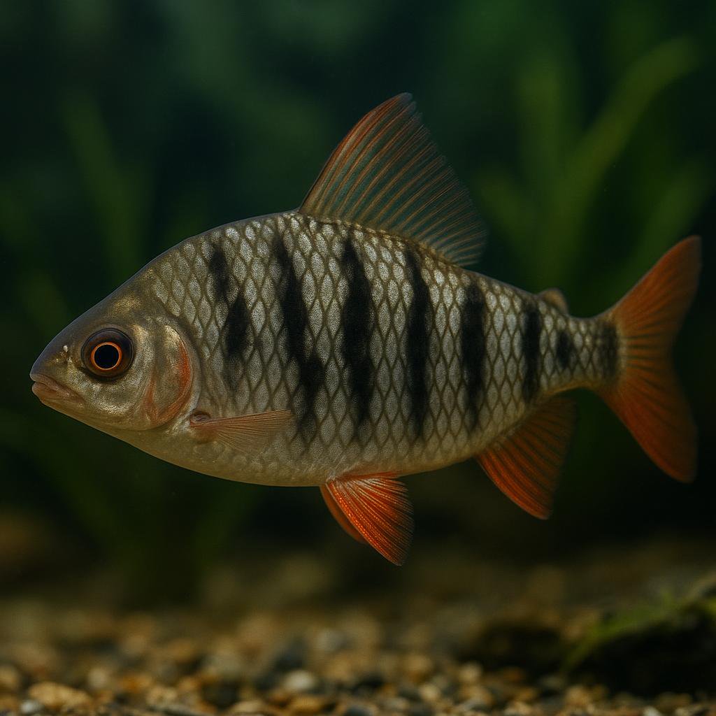AI-generated illustration of Lang's distichodus