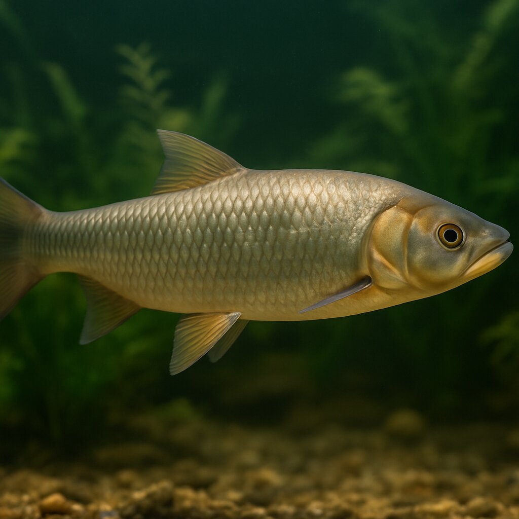 AI-generated illustration of Yellowcheek carp