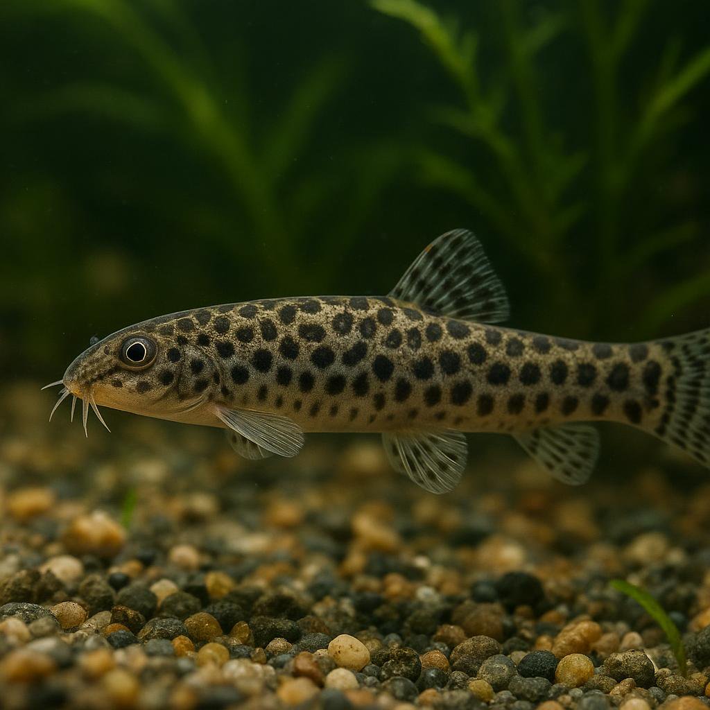 AI-generated illustration of Black loach
