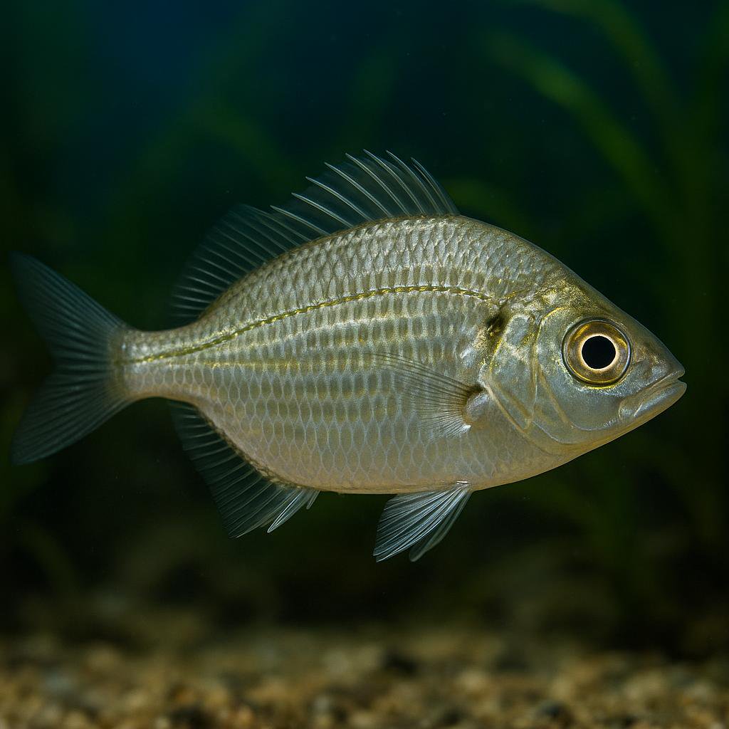 AI-generated illustration of Tidewater mojarra