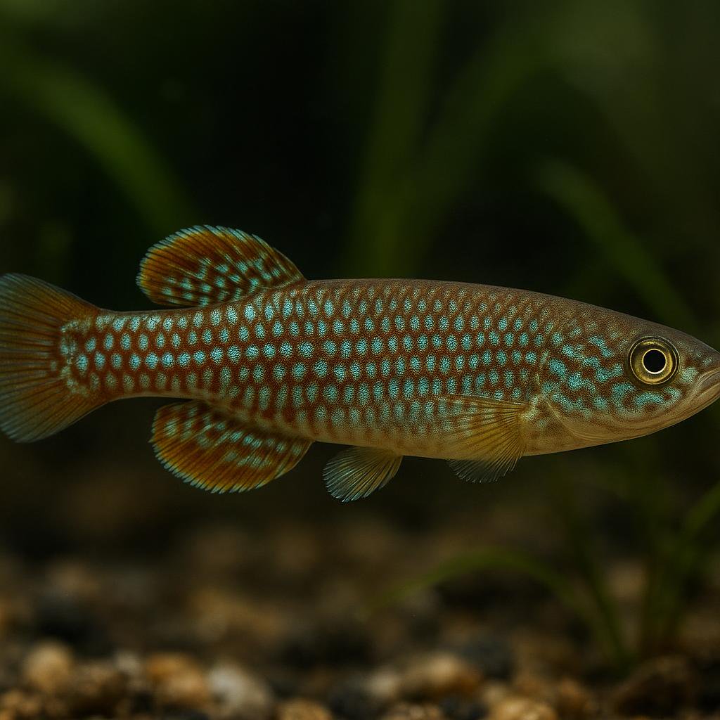 AI-generated illustration of Barrens topminnow