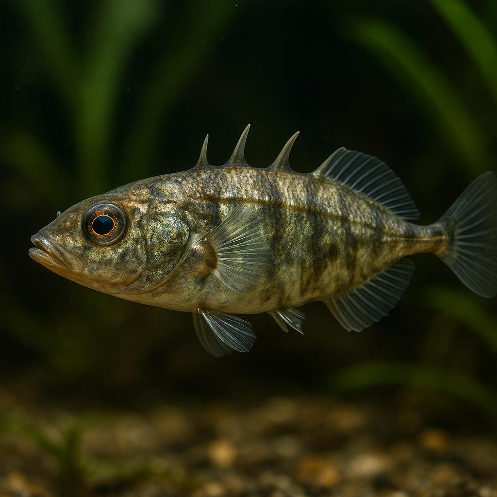 AI-generated illustration of Three-spined stickleback