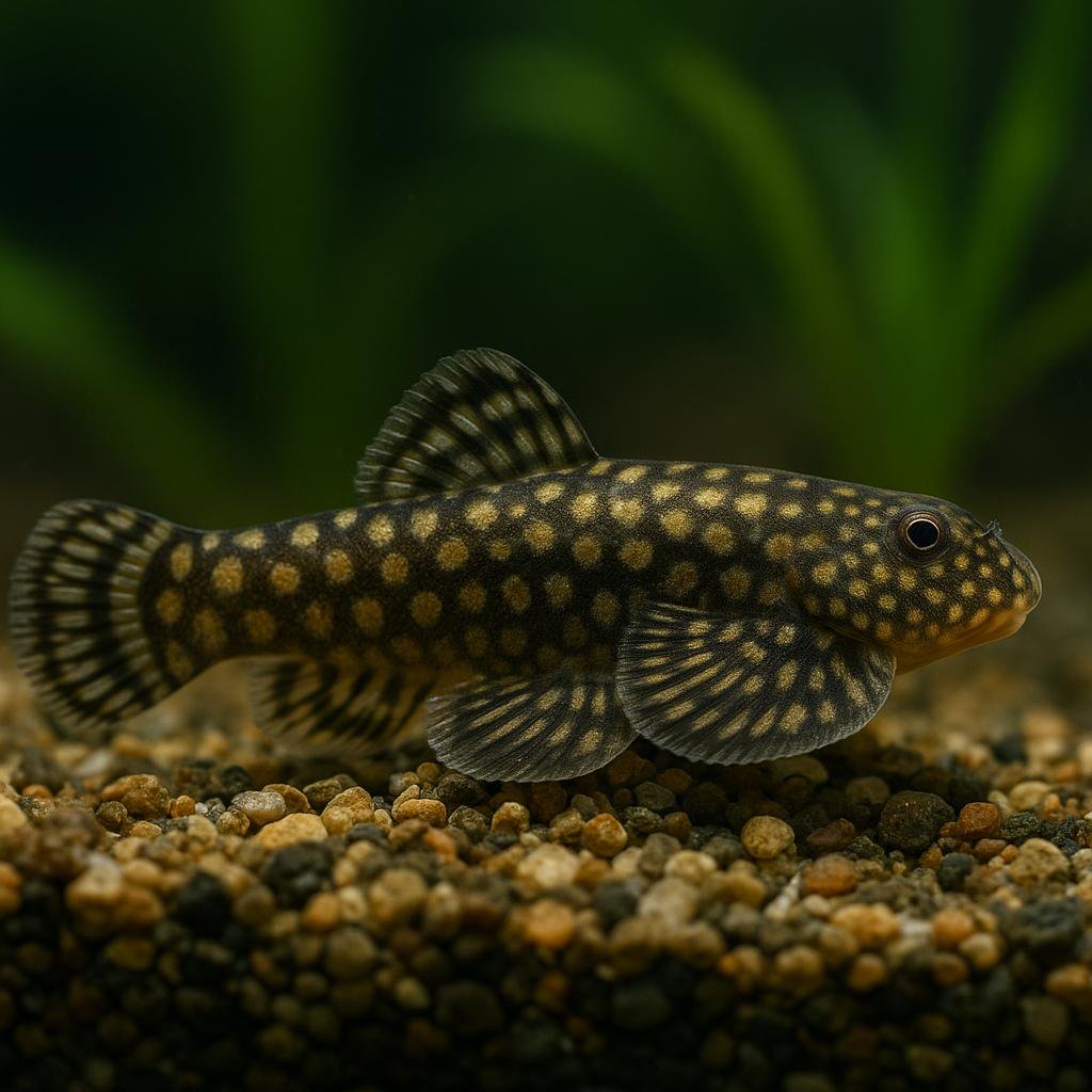 AI-generated illustration of Blue dorsal Borneo sucker