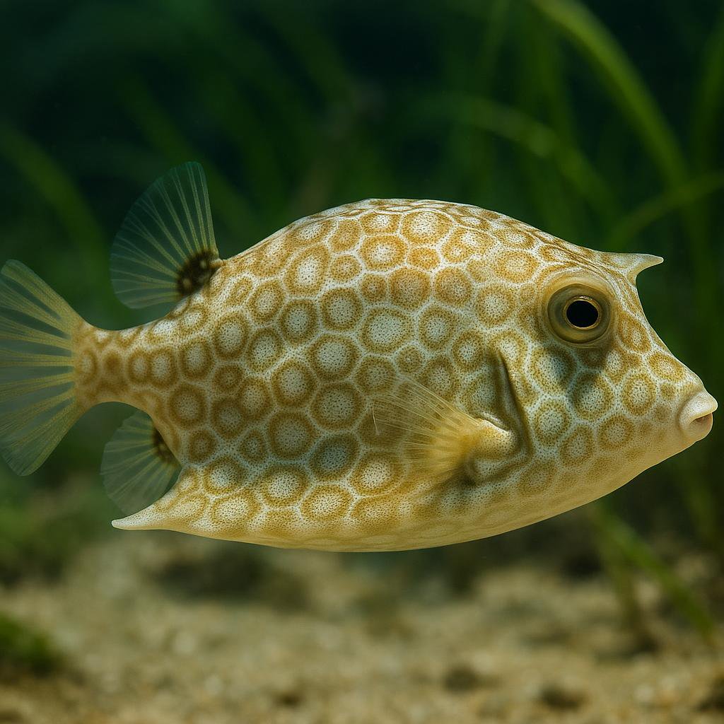 AI-generated illustration of Spotted spikefish