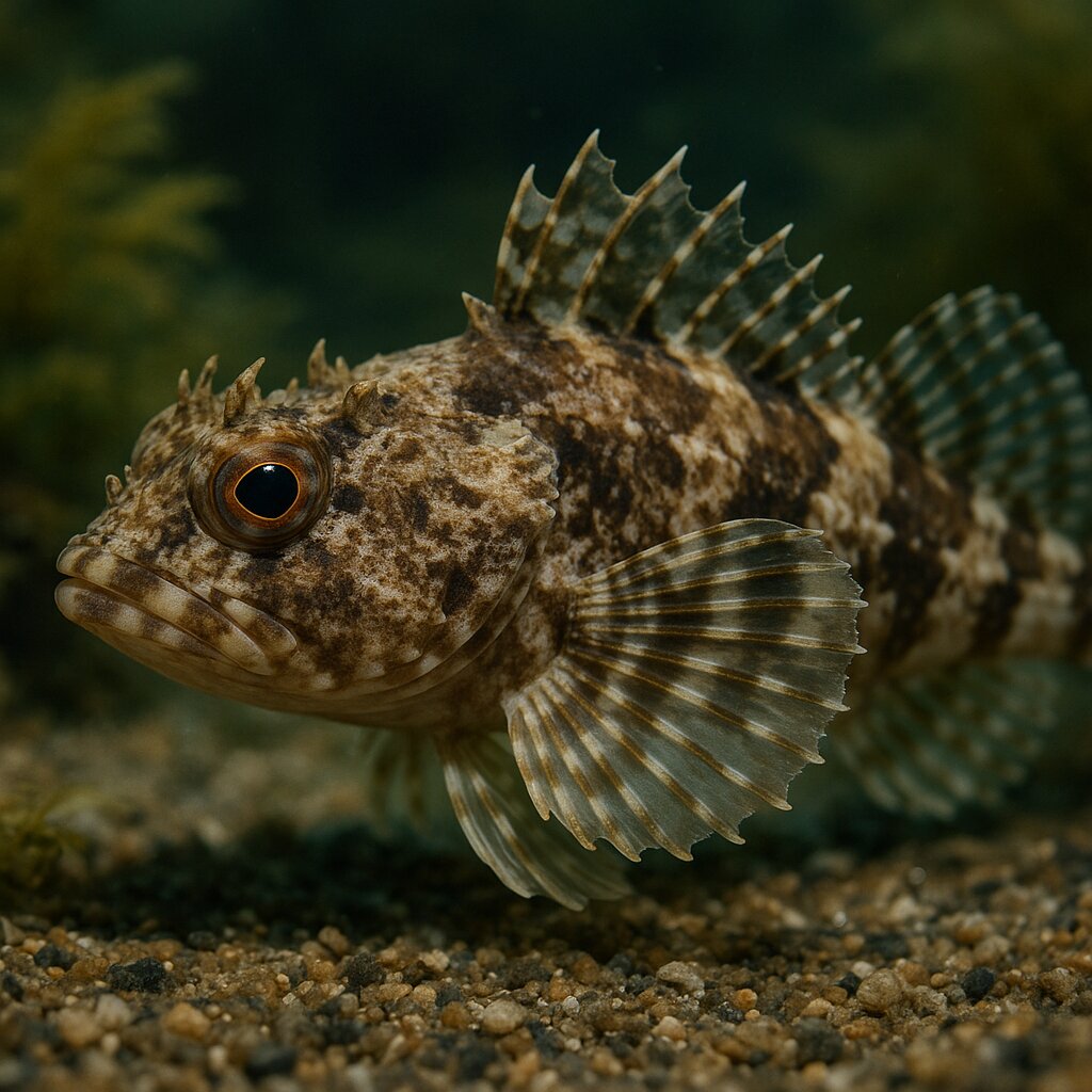 AI-generated illustration of Rausu sculpin