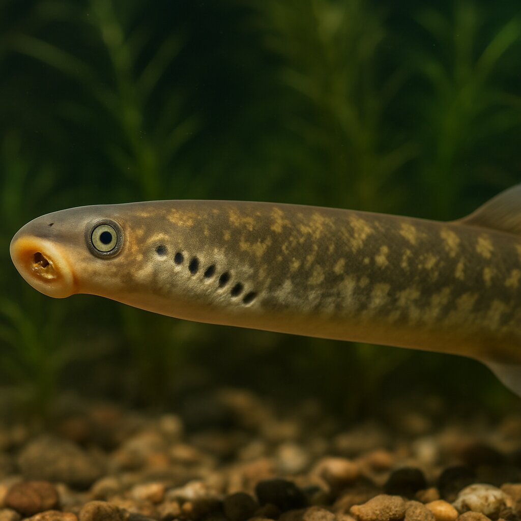 AI-generated illustration of Chestnut lamprey