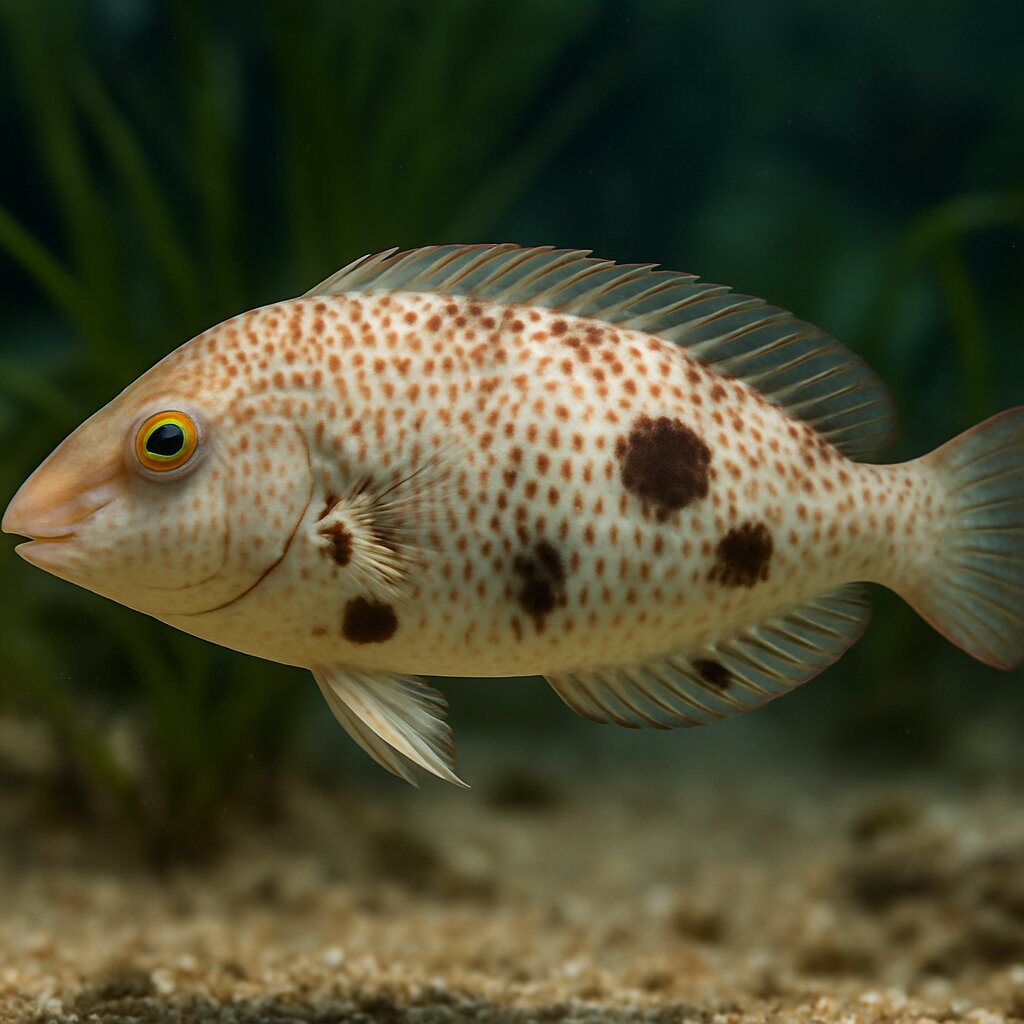 AI-generated illustration of Blemished razorfish