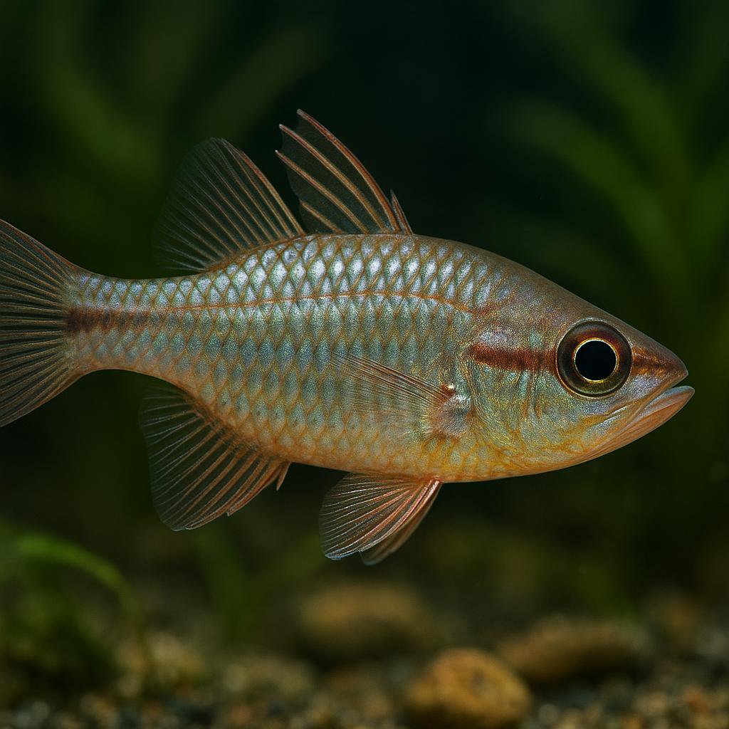 AI-generated illustration of Tchefou cardinalfish