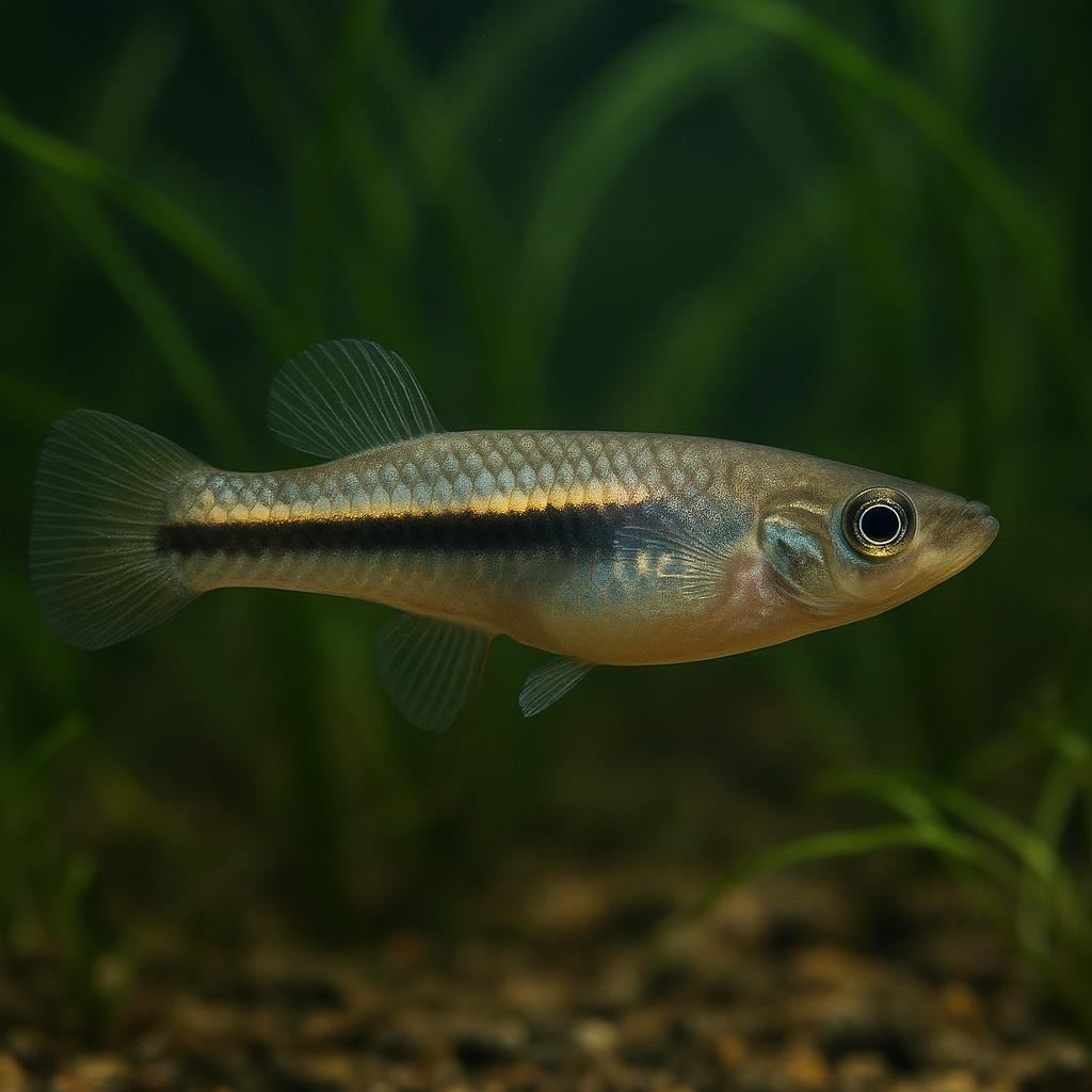 AI-generated illustration of Onestriped livebearer