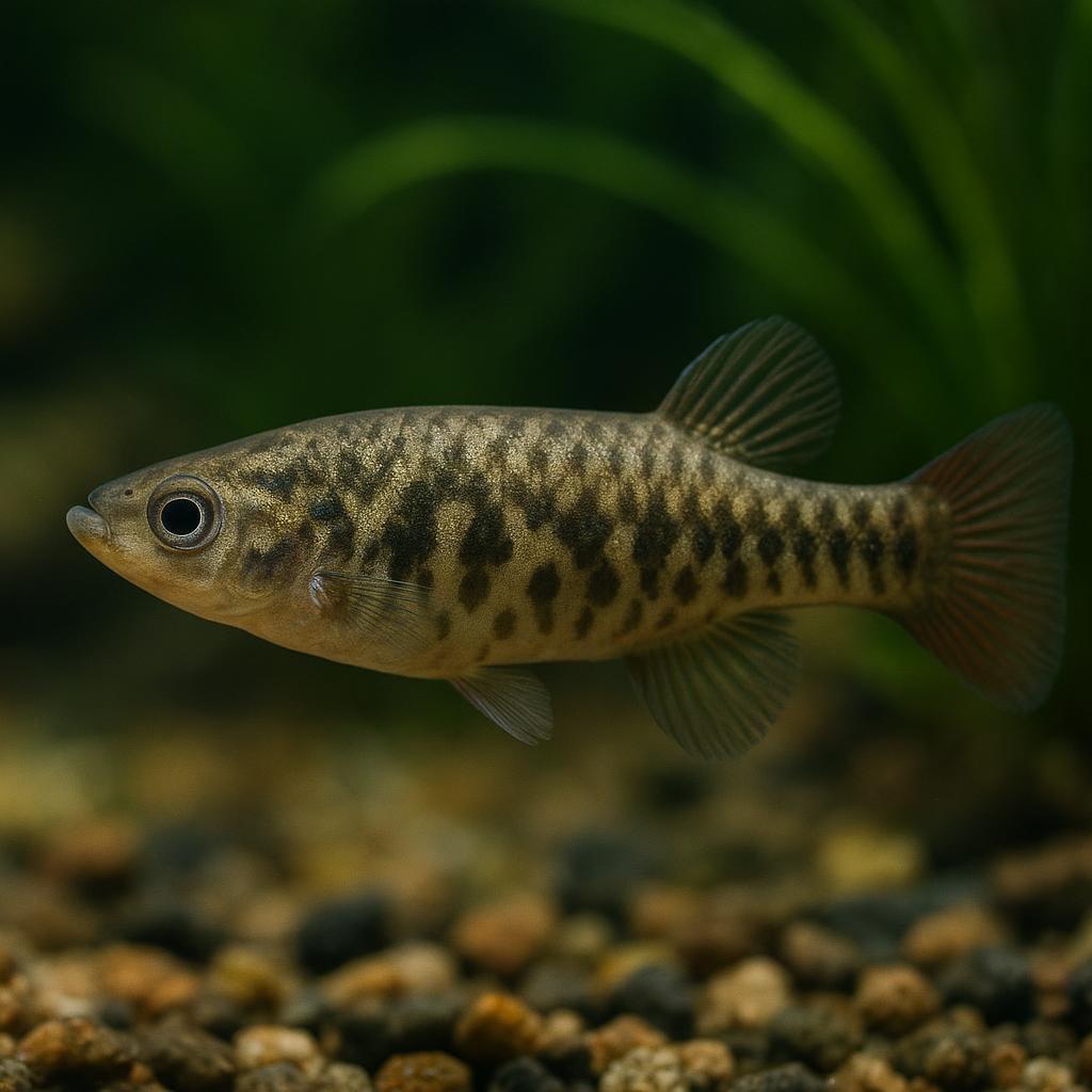 AI-generated illustration of Anitápolis livebearer