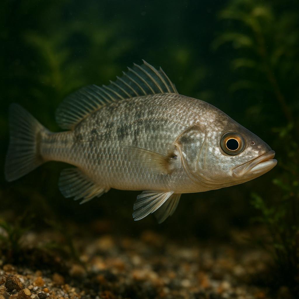 AI-generated illustration of Cantor's croaker