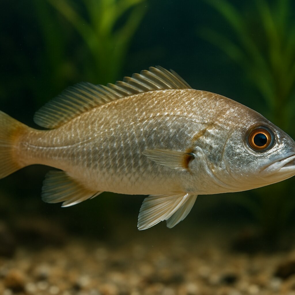 AI-generated illustration of Mannar croaker