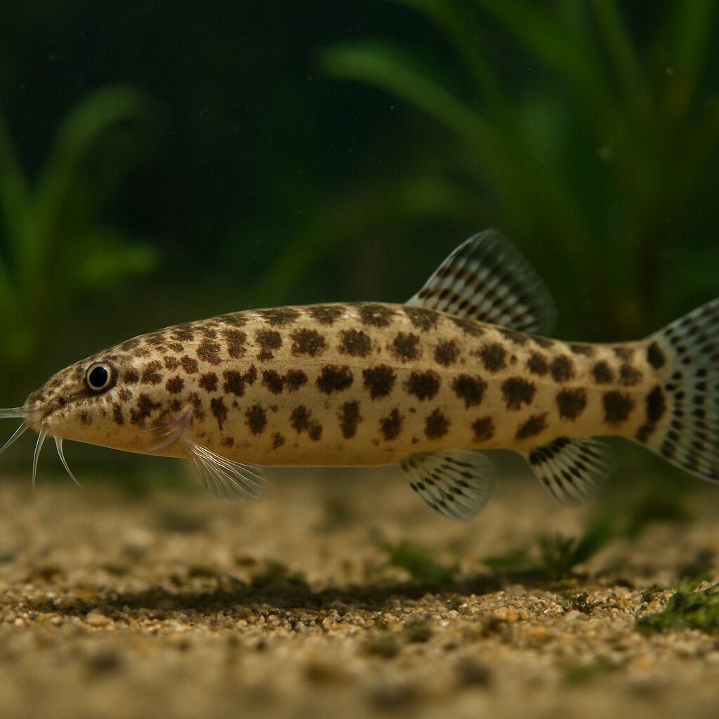 AI-generated illustration of Lepidocephalichthys coromandelensis