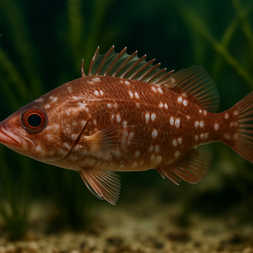 AI-generated illustration of Sharphead perch