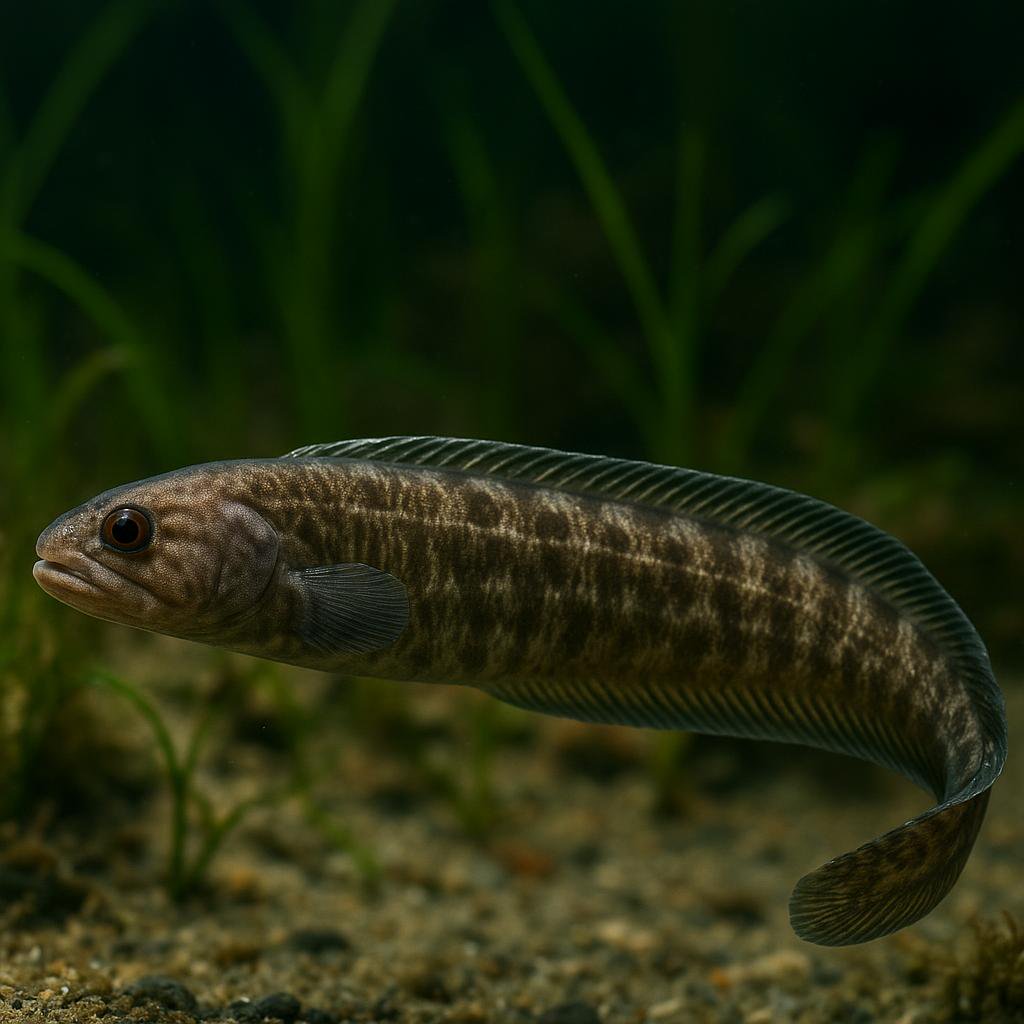 AI-generated illustration of Vitiaz wolf-eelpout