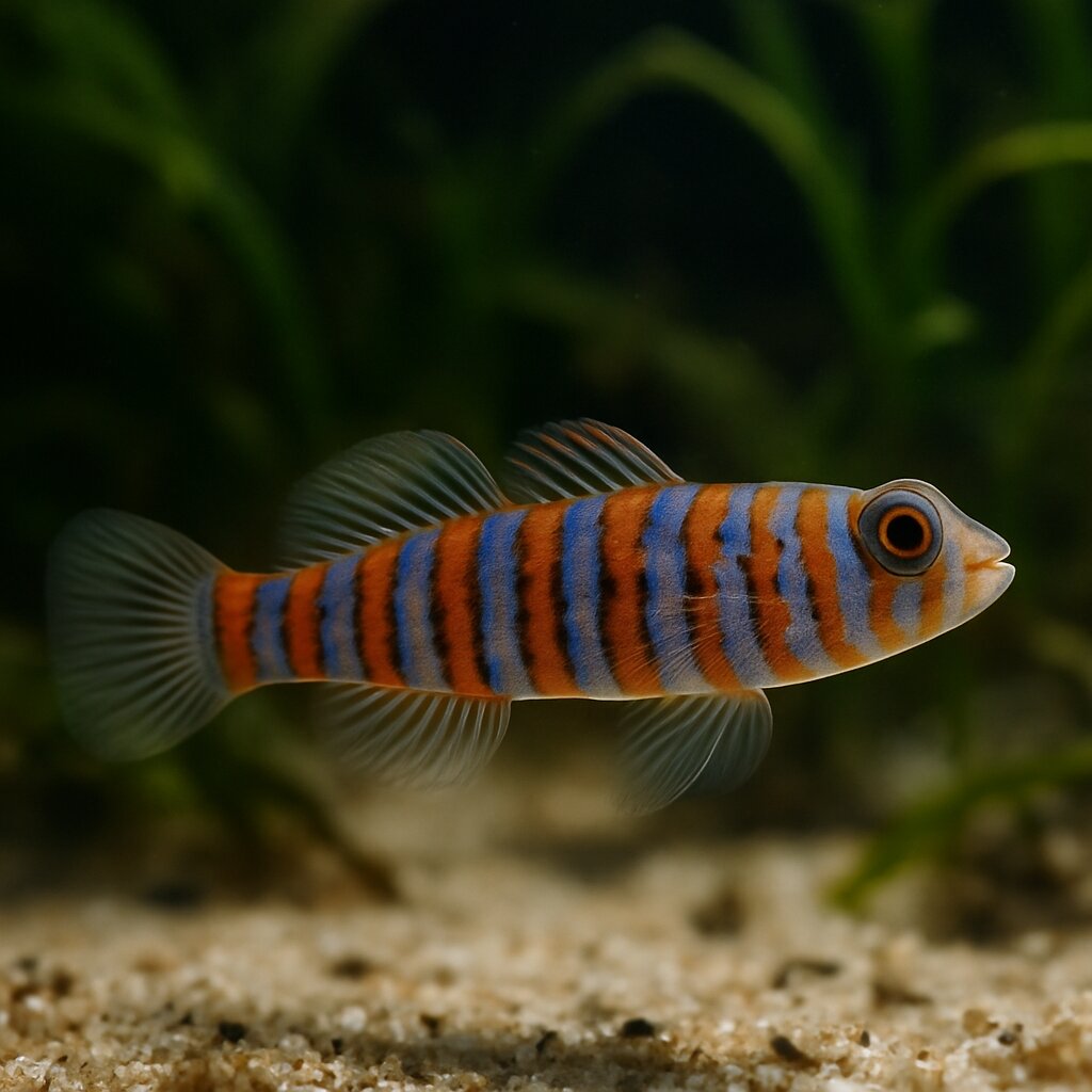 AI-generated illustration of Convict goby