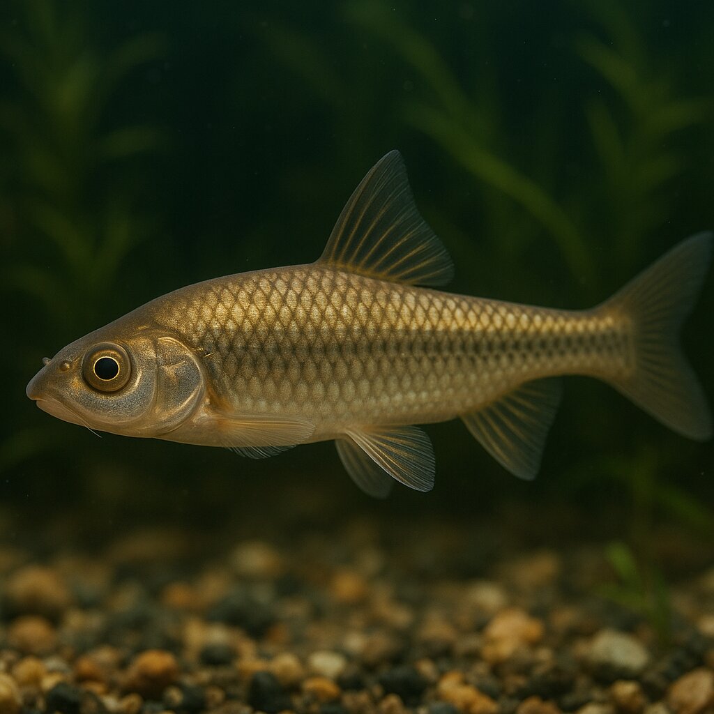 AI-generated illustration of Sicklefin chub