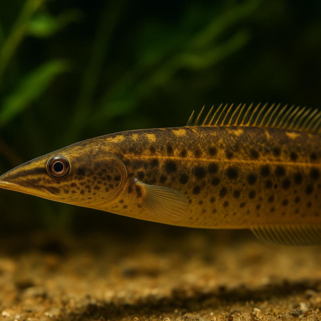 AI-generated illustration of Golden spiny eel