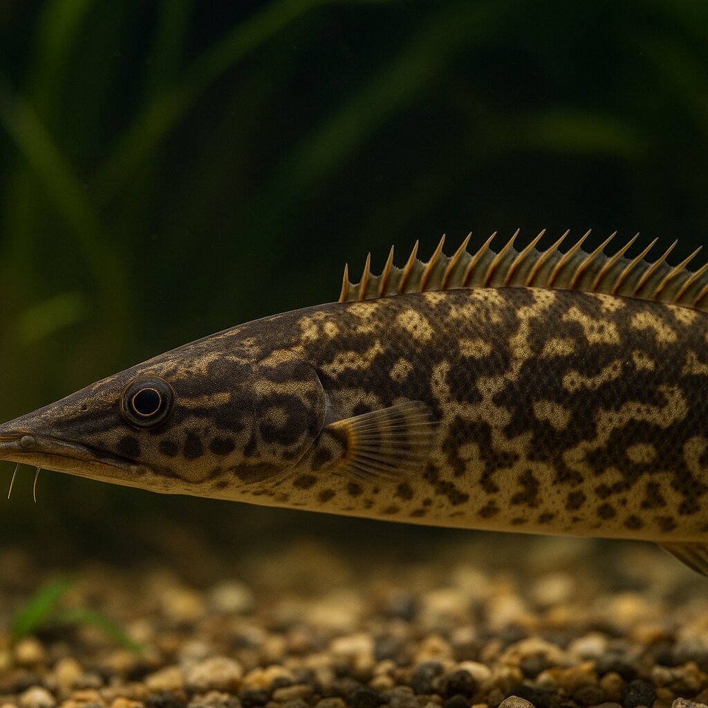 AI-generated illustration of Shiloango spiny eel
