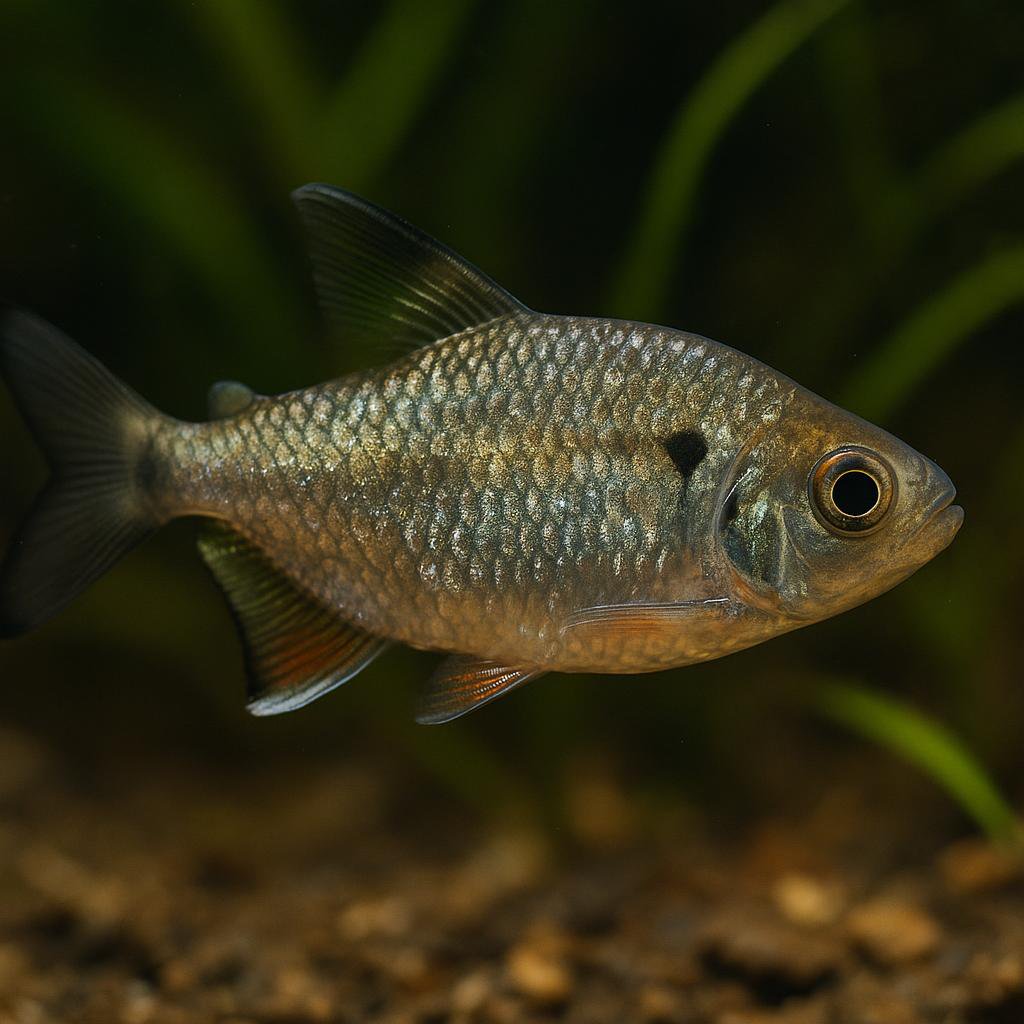 AI-generated illustration of Diamond Tetra