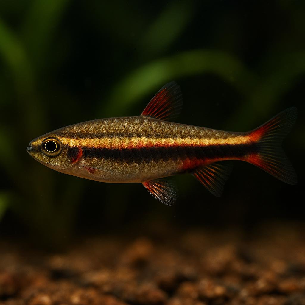 AI-generated illustration of Golden pencilfish