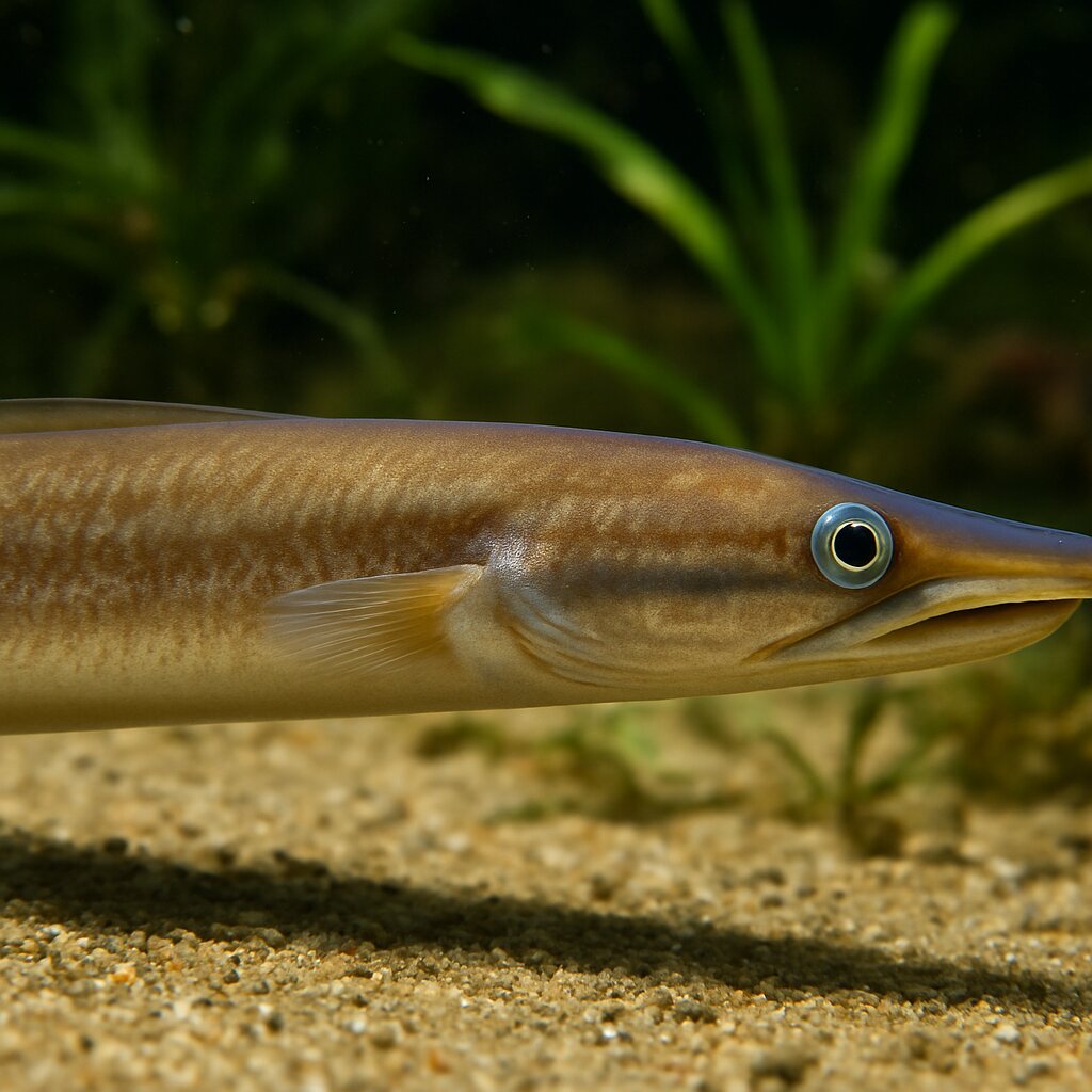 AI-generated illustration of Duckbill eel
