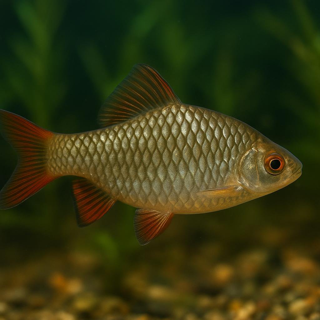 AI-generated illustration of Hi-fin headstander barb