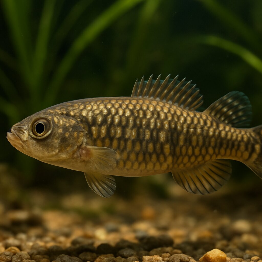AI-generated illustration of Orestias ctenolepis