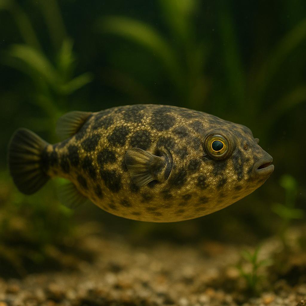 AI-generated illustration of Arrowhead puffer