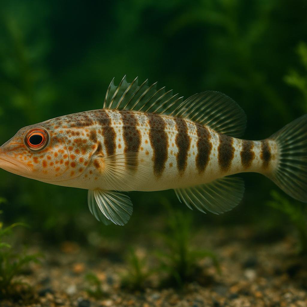 AI-generated illustration of Sixstrap grubfish