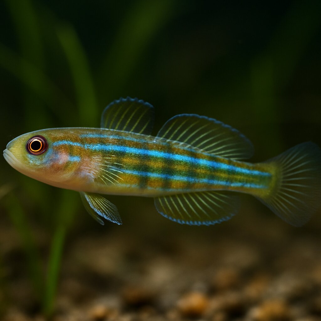 AI-generated illustration of Rao's hover goby