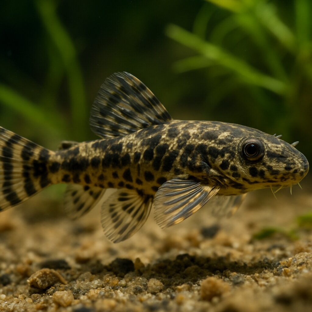 AI-generated illustration of Dwarf pleco