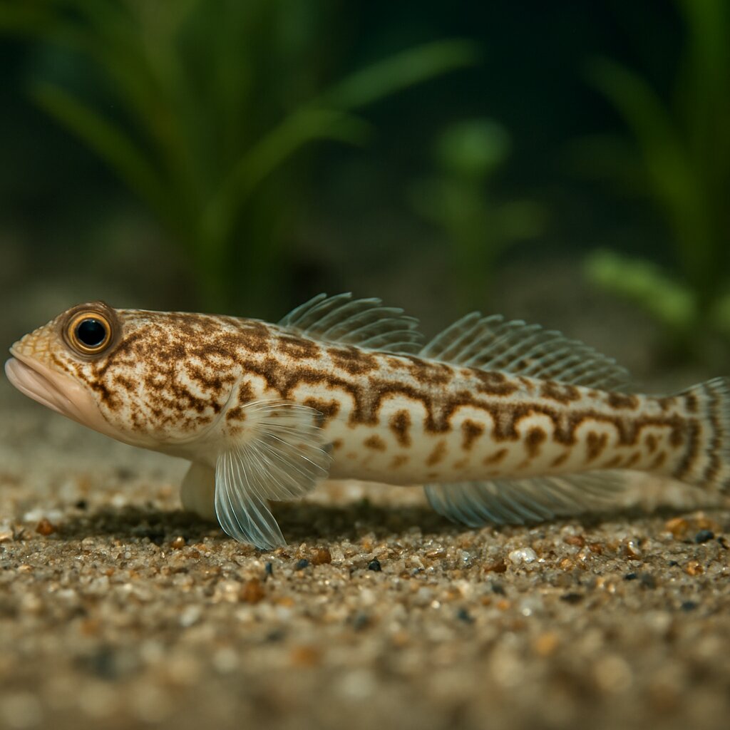 AI-generated illustration of Brazilian sand stargazer