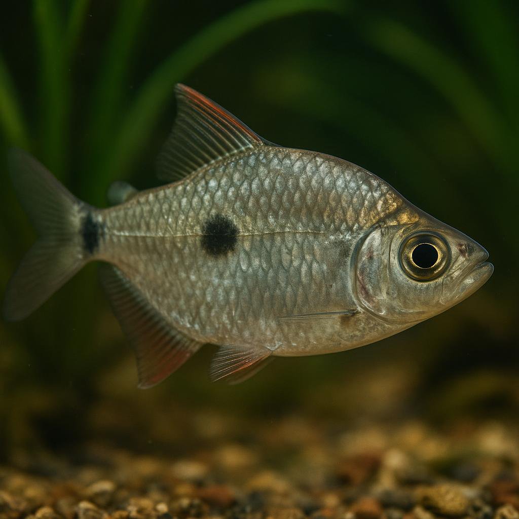 AI-generated illustration of Western roeboides (scale-eating characin)