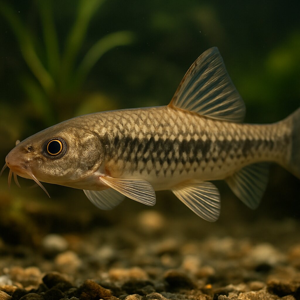 AI-generated illustration of South Caucasian gudgeon