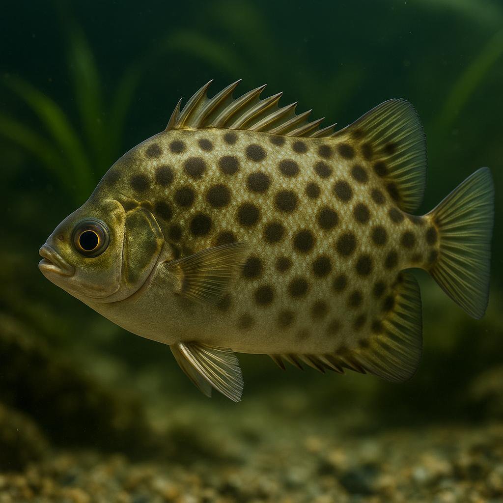AI-generated illustration of Spotted scat