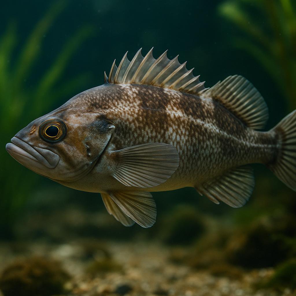 AI-generated illustration of Gray rockfish