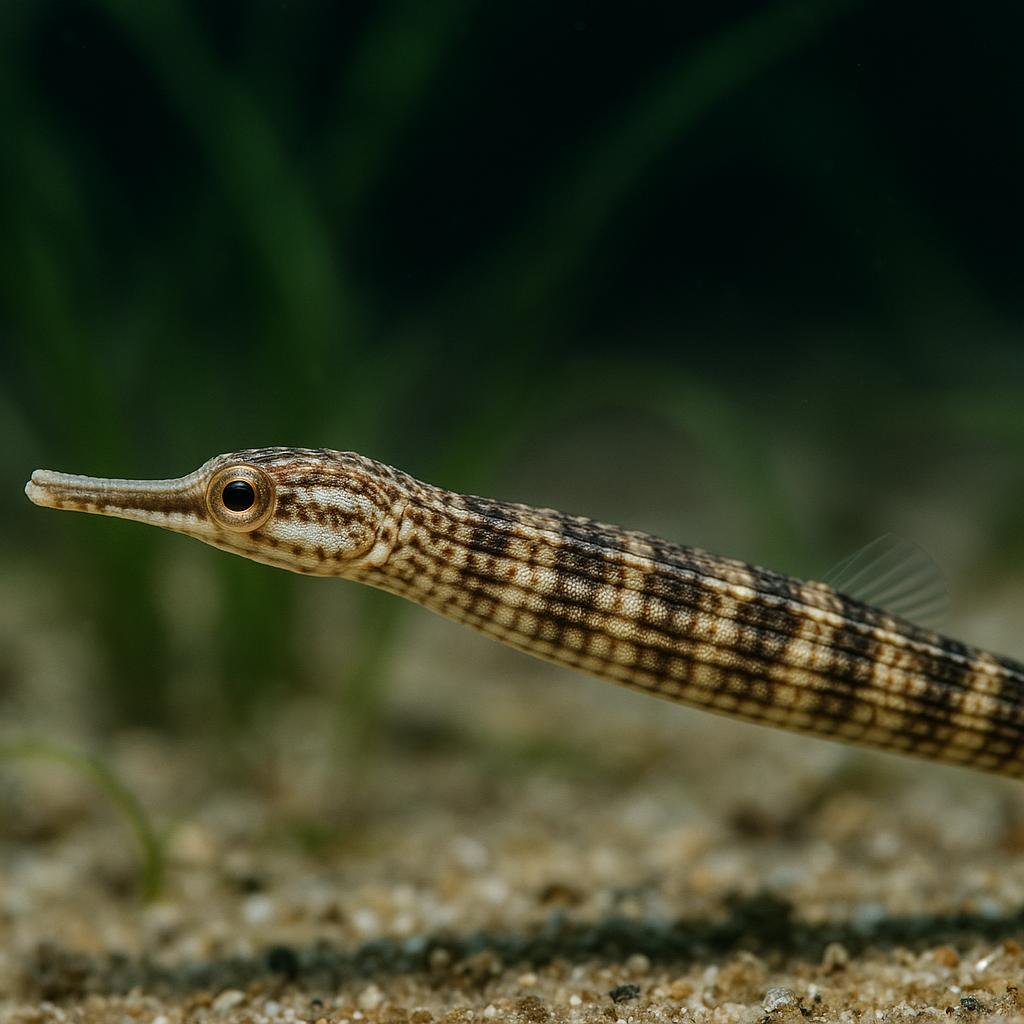 AI-generated illustration of Southwell's pipefish