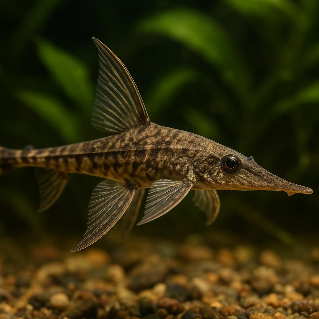 AI-generated illustration of Caqueta whiptail catfish