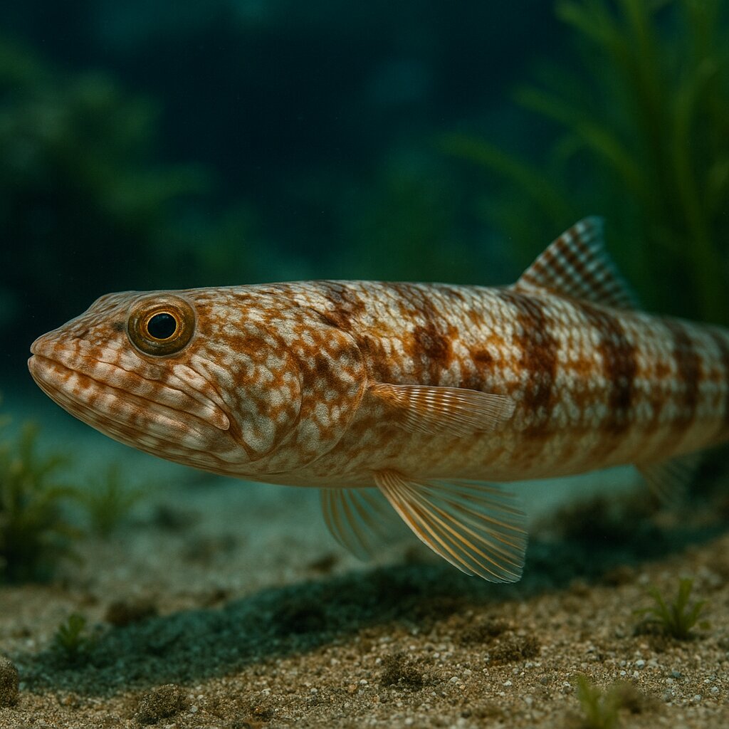AI-generated illustration of Largehead lizardfish